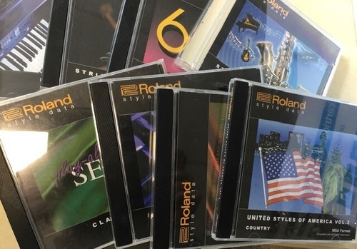 Roland style data floppy discs - roland,