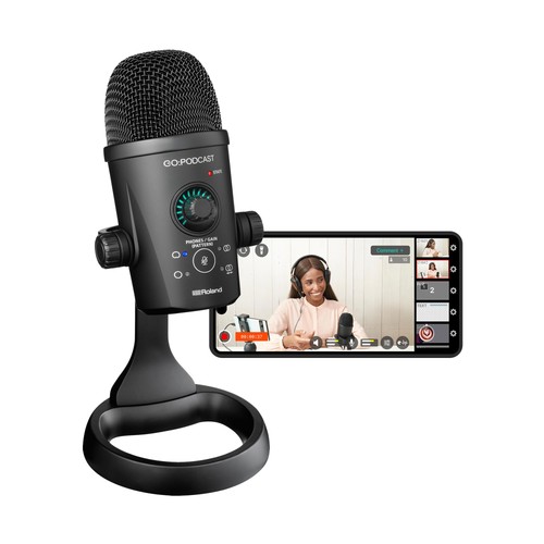 Roland podcast video - go:podcast,